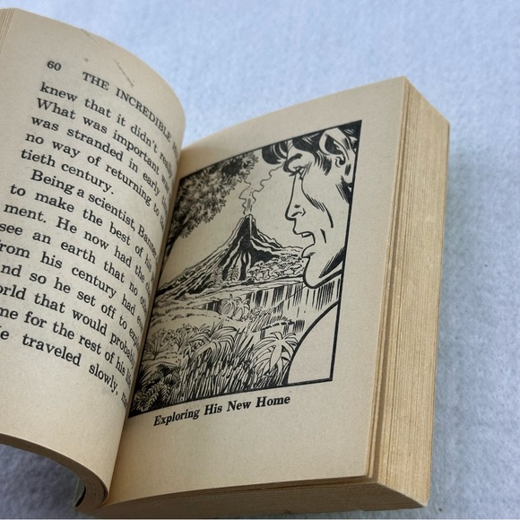 1980 The Incredible Hulk "Lost in Time" Big Little Book - Picture 6 of 7